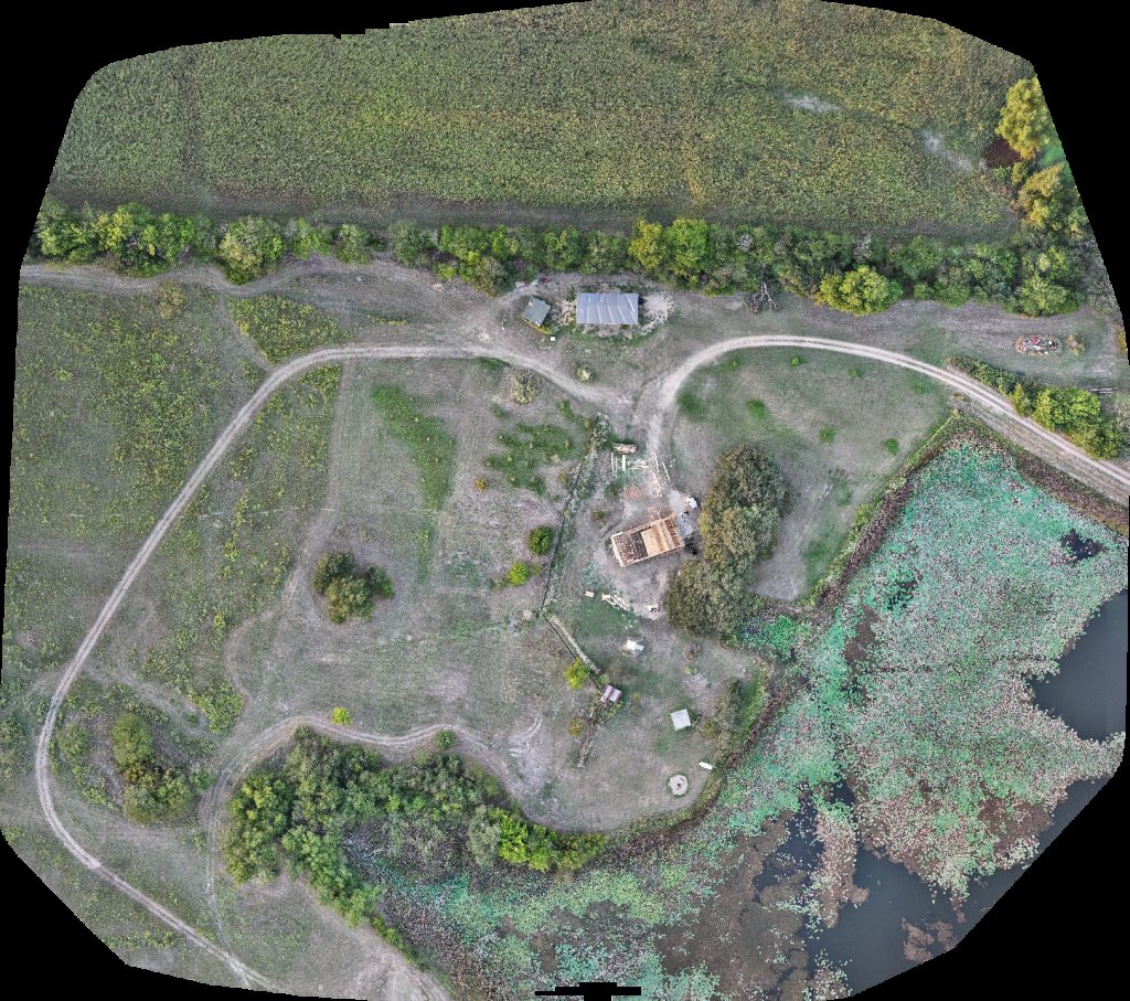 Drone map of Star Dairy LLC Biardstown Black Cemetery Aerial drone map in Paris, Tx, US