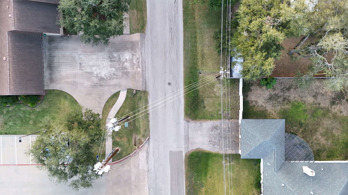Drone 3d model of Saint Helen Catholic School AMSIF C St in st helen Aerial drone 3d model in Pearland, Tx, US