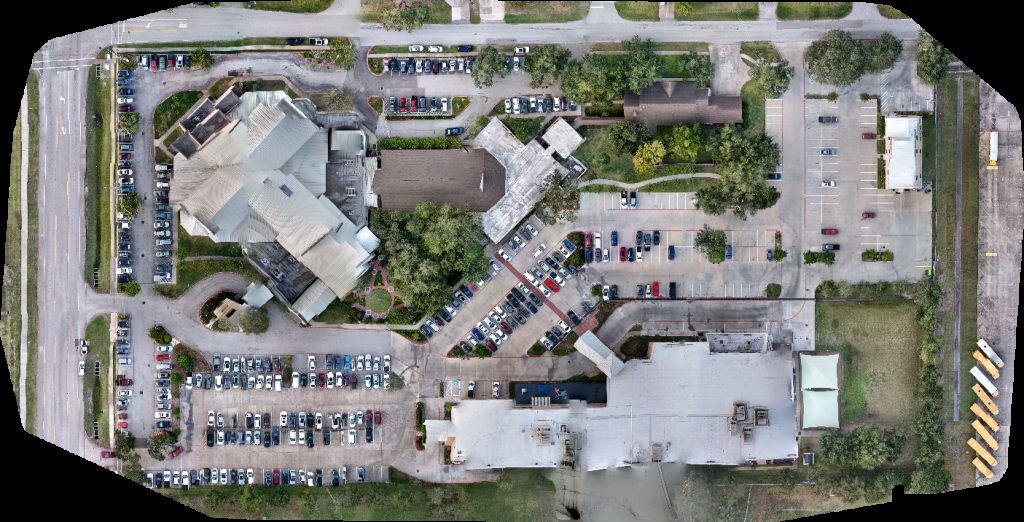 Drone map of Saint Helen Catholic School AMSIF C St in st helen Aerial drone map in Pearland, Tx, US