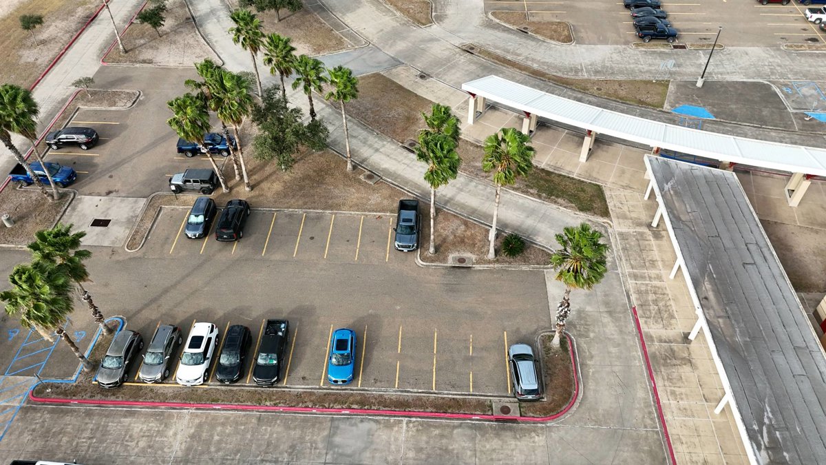Drone 3d model of Progeso ISD Administration Office Elementary School East Aerial drone 3d model in Progreso Lakes, Tx, US