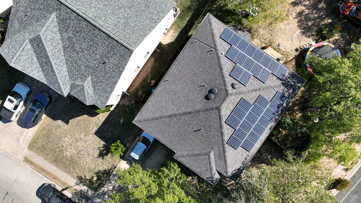 Drone 3d model of Arrow taxi Tax Office Solutions in Far West Side Aerial drone 3d model in San Antonio, Tx, US