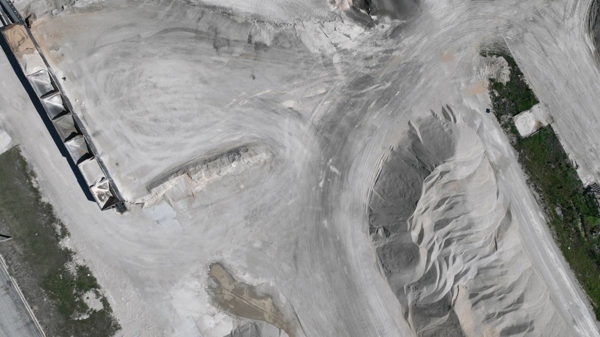 Drone 3d model of Old Castle Materials Texas in Quintana Community Aerial drone 3d model in San Antonio, Tx, US