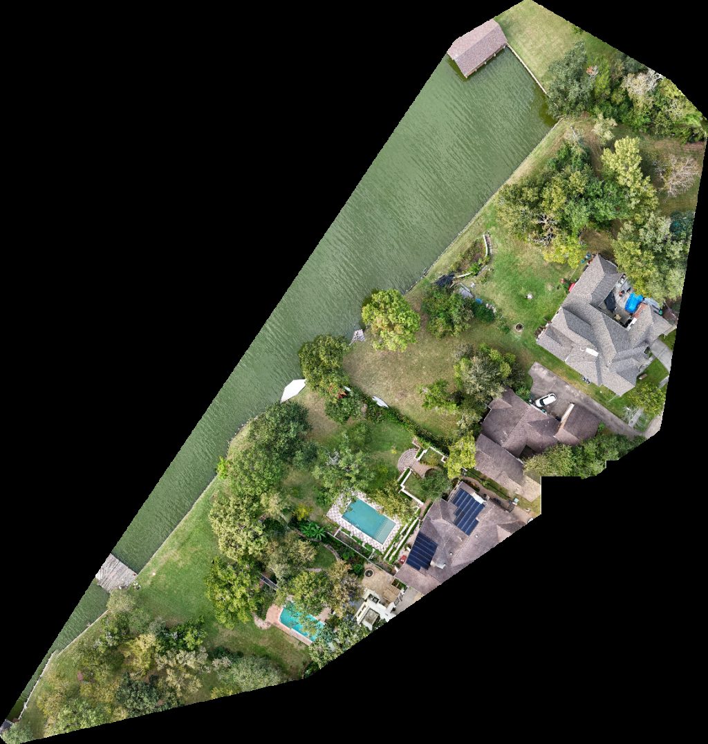 Drone map of League Women Voters Bay Area Gardner Len MD in Clear Lake Forest Aerial drone map in Seabrook, Tx, US