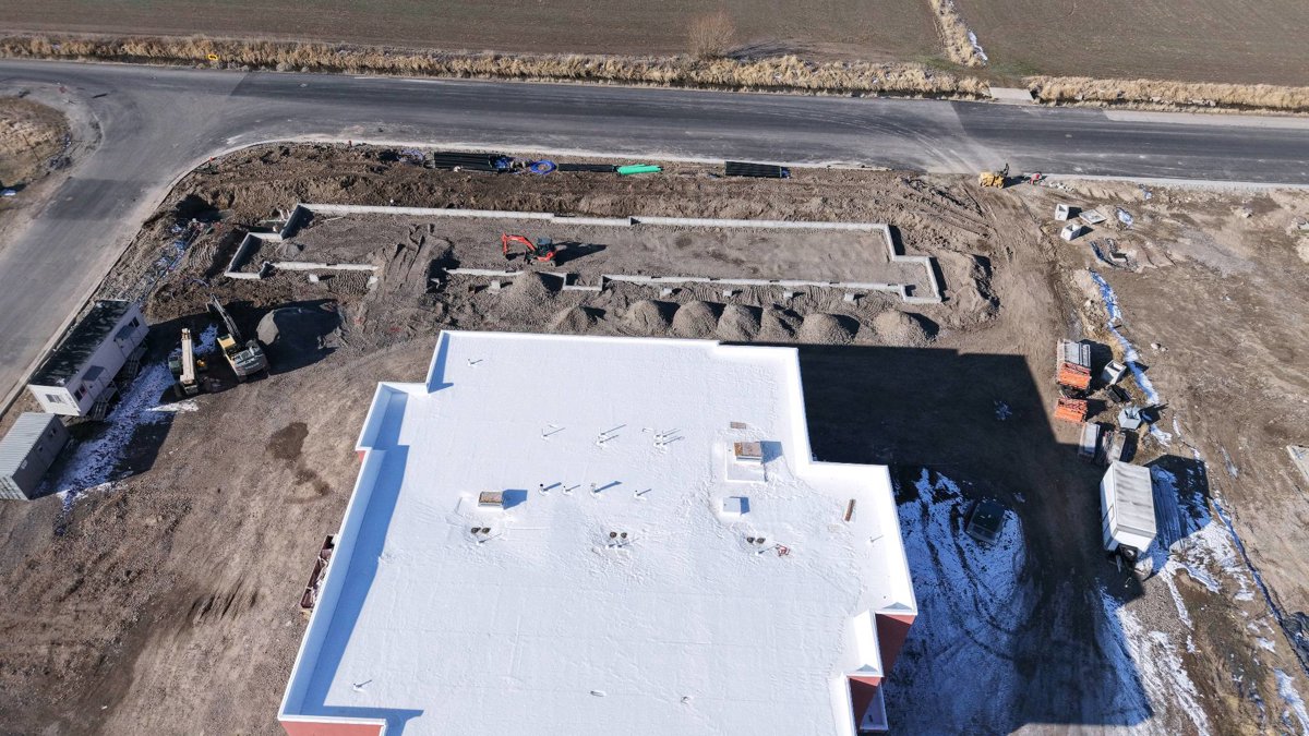 Drone 3d model of Murdock Chevrolet GMC Service in young toyota Aerial drone 3d model in Logan, Ut, US