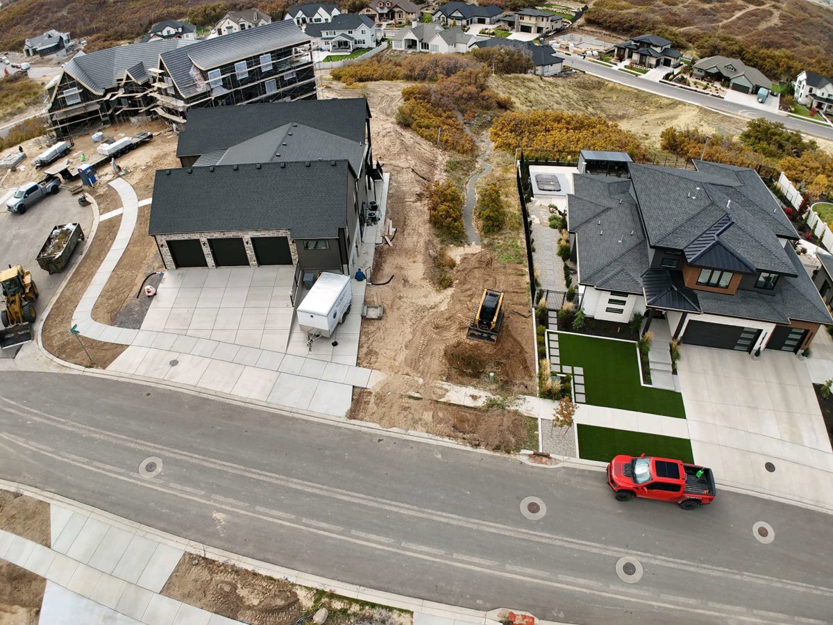 Drone 3d model of Hidden Hollow Cove Walnut Aerial drone 3d model in Mapleton, Ut, US