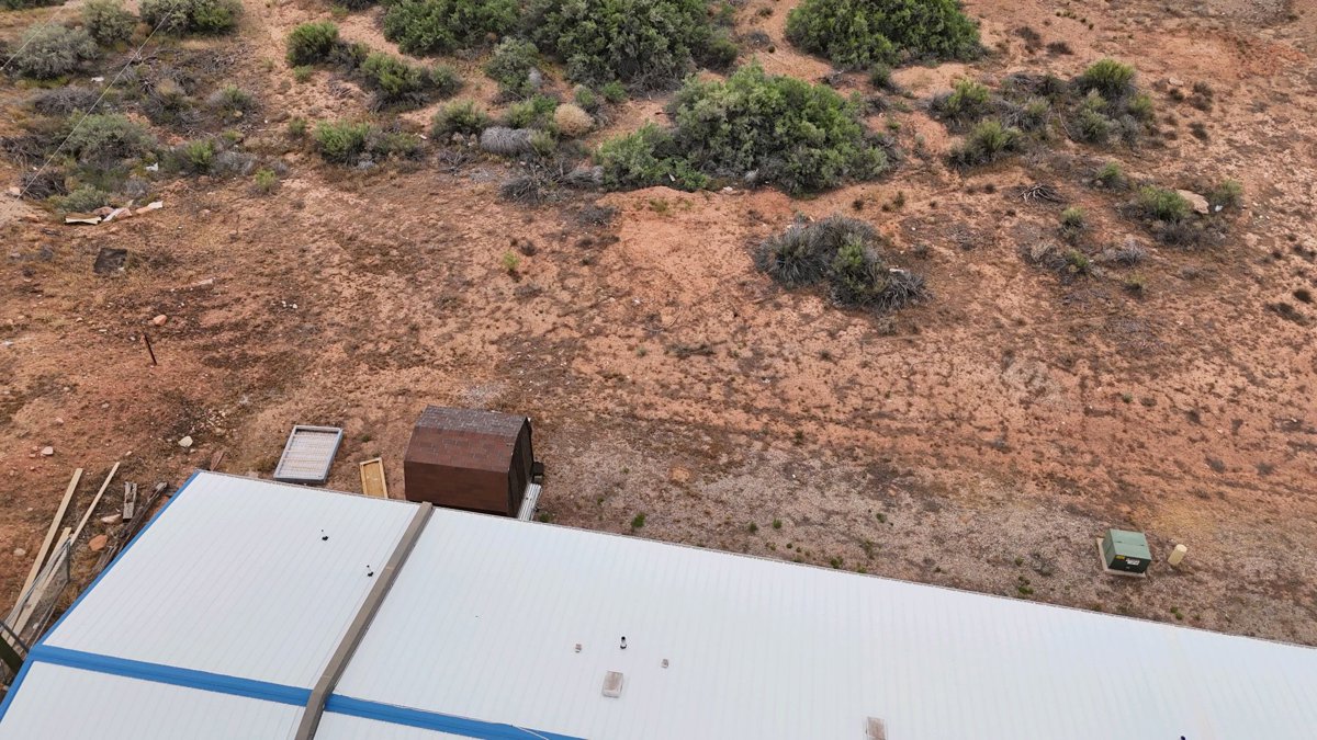Drone 3d model of Silver Sage Inn Quail Grove Frenchies in la dolce vita Aerial drone 3d model in Moab, Ut, US