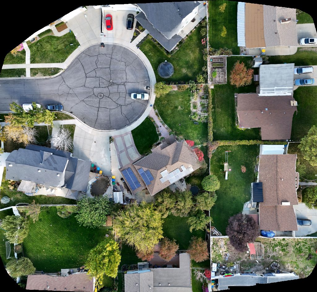 Drone map of Rocky Mountain Pools Onsite Systems of Utah Inc in Orchard South Aerial drone map in Orem, Ut, US
