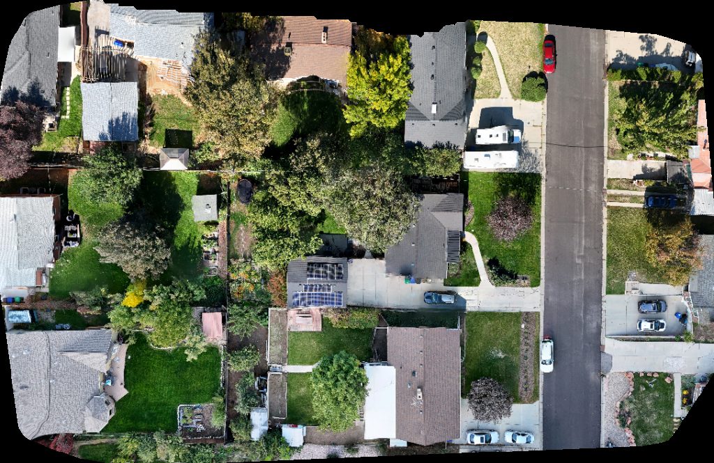 Drone map of The Auto Spa Fish Brain River Guides in 3300 s valley Aerial drone map in Salt Lake City, Ut, US