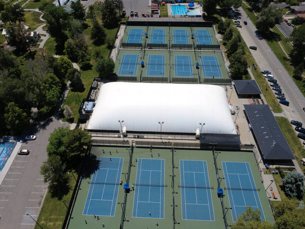 Drone 3d model of Tennis court 11 10 in Central City Aerial drone 3d model in Salt Lake City, Ut, US