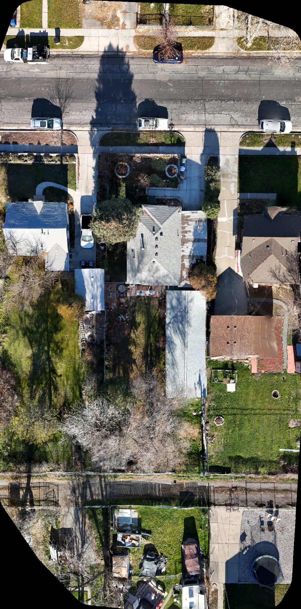 Drone map of Lied Boys Girls Club Navajo St 500 S NB in Poplar Grove Aerial drone map in Salt Lake City, Ut, US