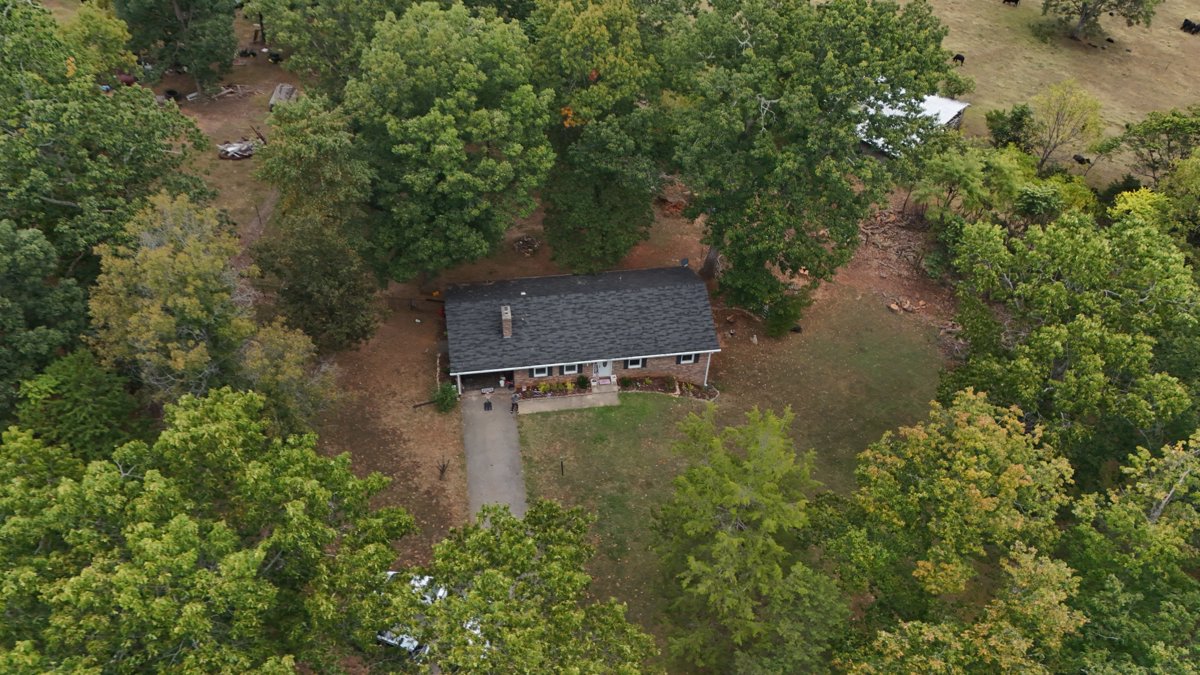 Drone 3d model of Rock Hollow Trout Stream Hog Haven Farms LLC Aerial drone 3d model in Bedford, Va, US