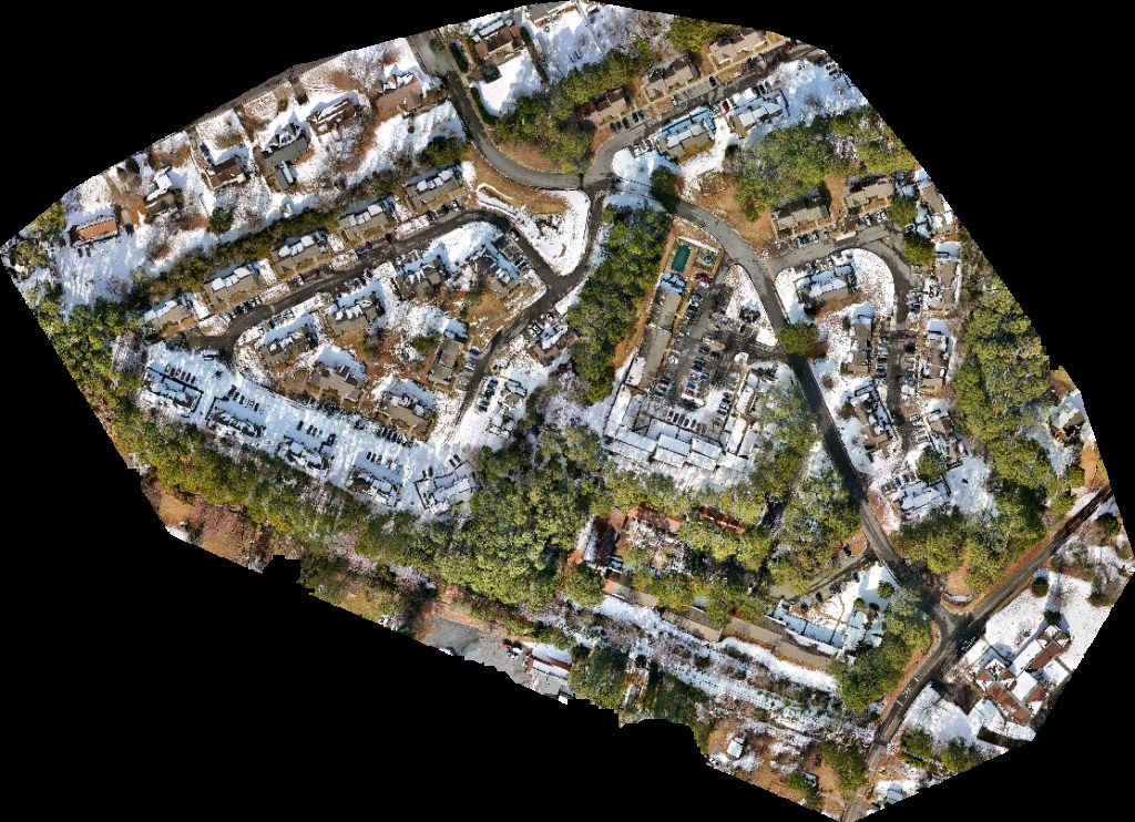 Drone map of Spiffy Cleaning Systems LLC Forest Pine Apartments in bon secours southampton Aerial drone map in Franklin, Va, US