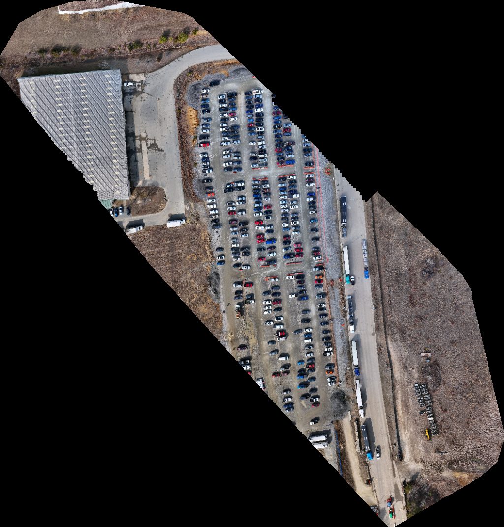 Drone map of Trivetts Family Furniture Print Mail Communications Aerial drone map in Fredericksburg, Va, US