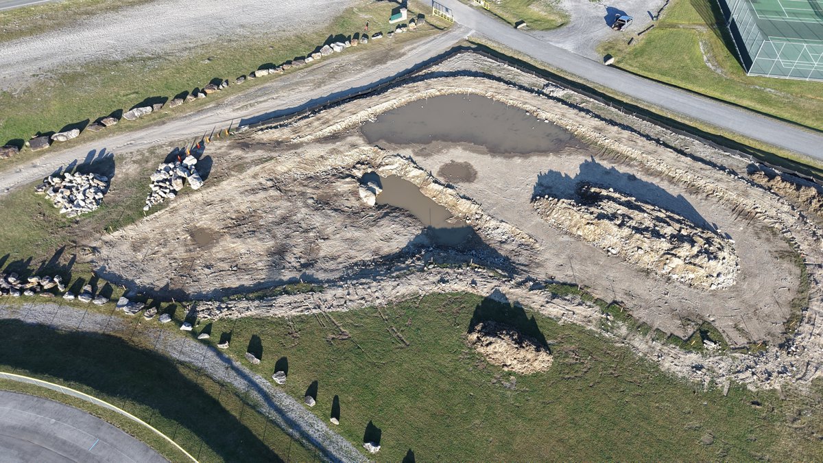 Drone 3d model of Coal Canyon Trailhead Poplar Gap Park in coal canyon trailhead Aerial drone 3d model in Grundy, Va, US