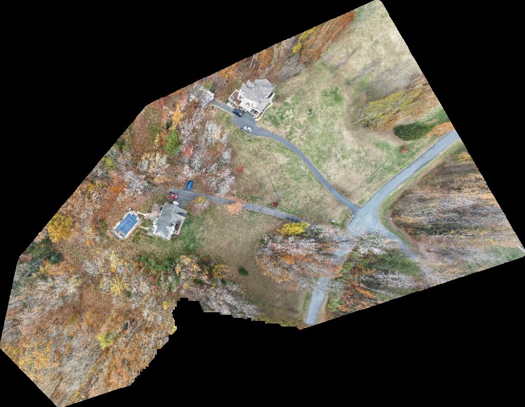 Drone map of New Nielsenland The Sandbar Aerial drone map in Holly Corner, Va, US