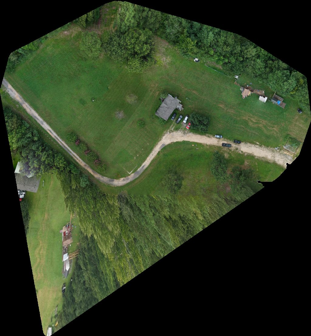 Thumbnail preview for Drone Map of Upholstery Toothbrush The Glenwood House in Woodford, Virginia, United States