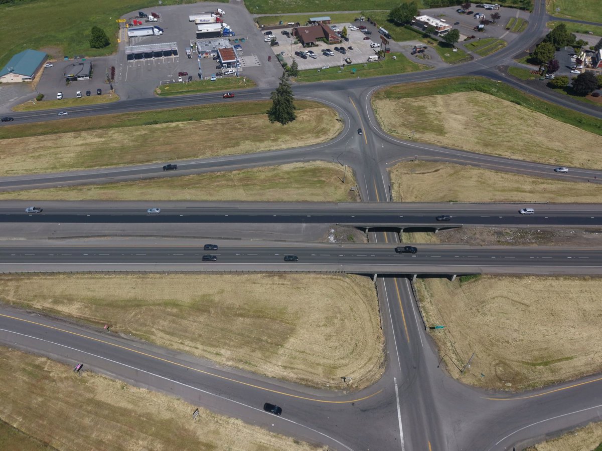 Drone 3d model of FedEx Drop Box Shell in fedex drop box Aerial drone 3d model in Chehalis, Wa, US