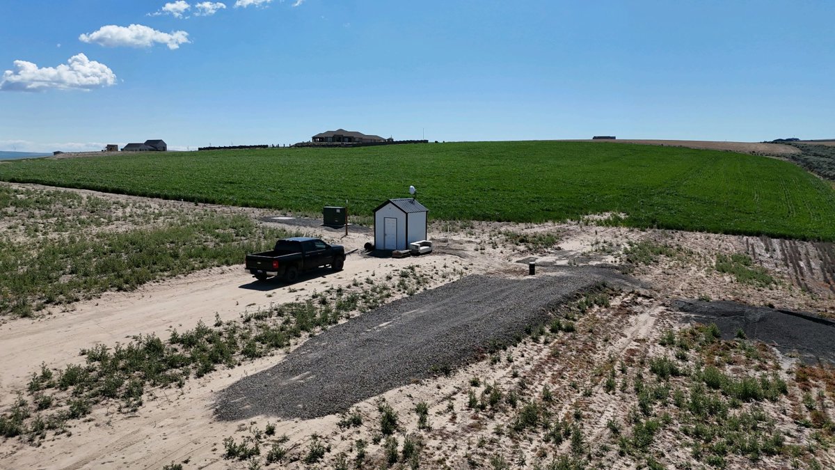 Drone 3d model of Vanlab Wheat Head Brewing Co in hilltop luxury Aerial drone 3d model in Kennewick, Wa, US