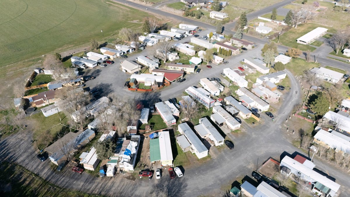 Drone 3d model of Servin Tech Solutions Cascade Village on Ottmar Rd NE in cascade valley Aerial drone 3d model in Moses Lake, Wa, US