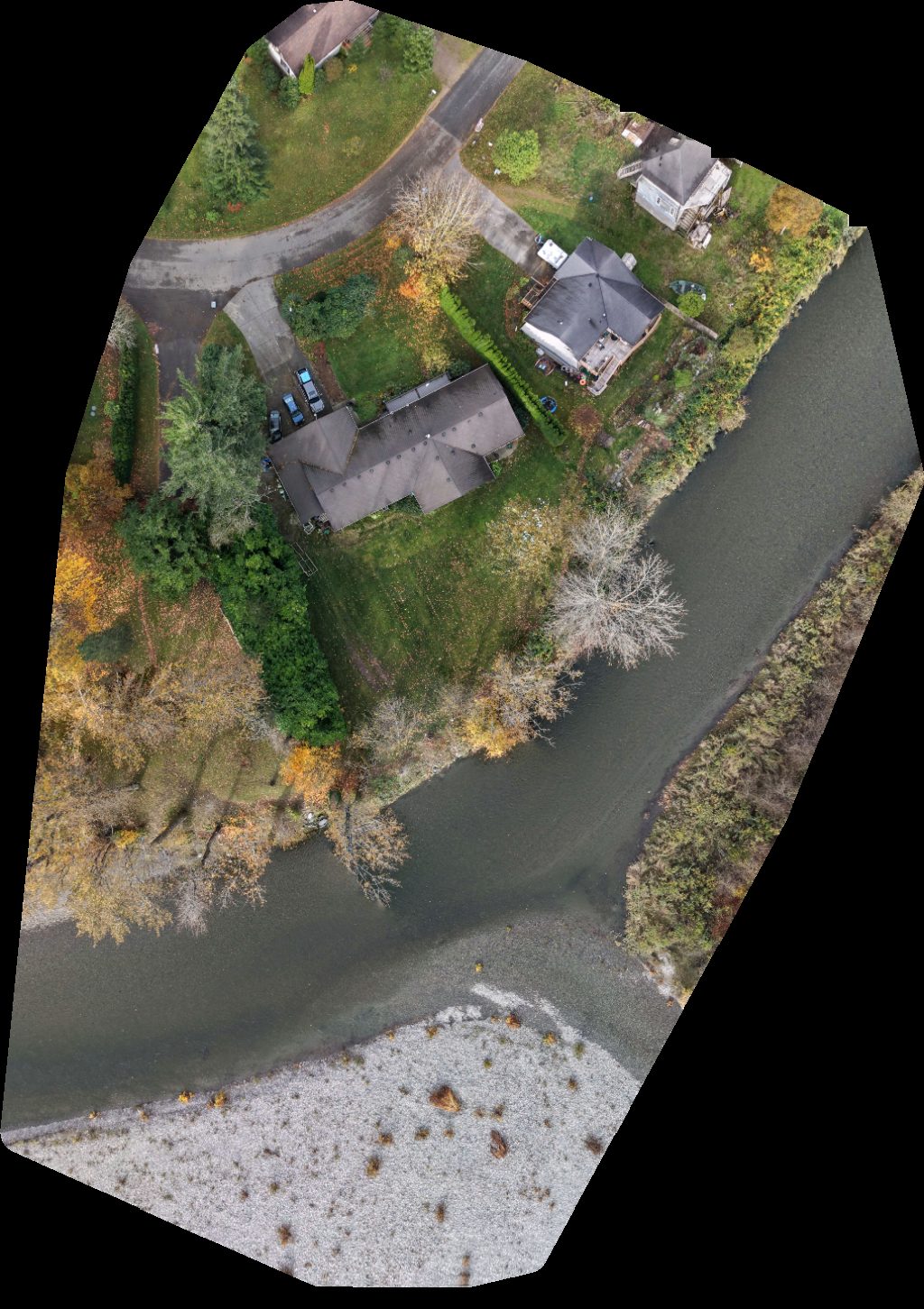 Drone map of Sky Valley Timber Products Stonehenge Architectural Aerial drone map in Sultan, Wa, US