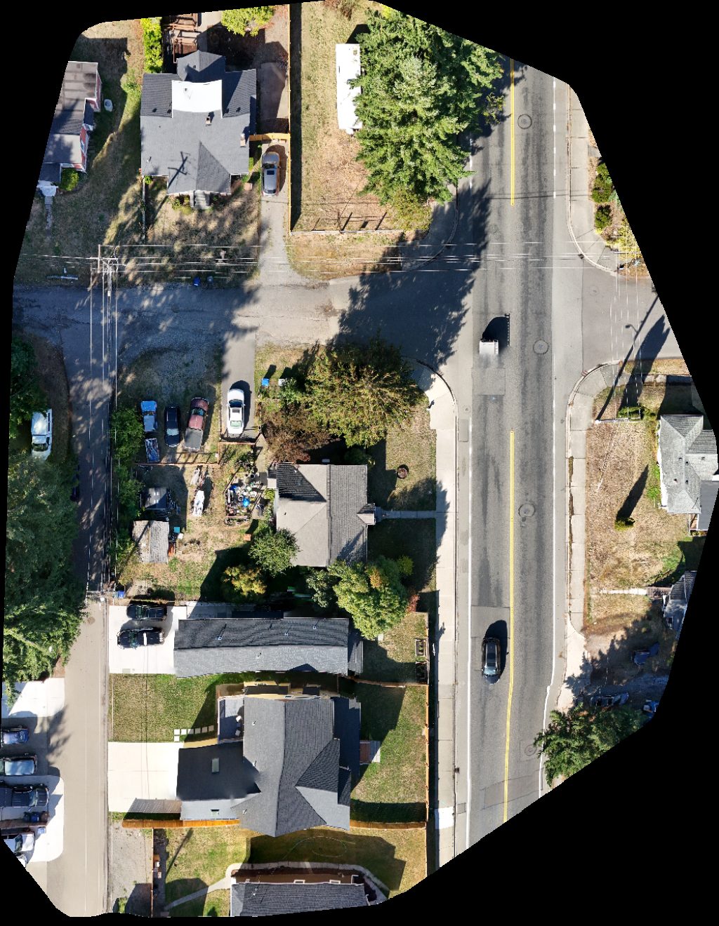 Drone map of Velour Fashion jasonsthrownpots in South Tacoma Aerial drone map in Tacoma, Wa, US