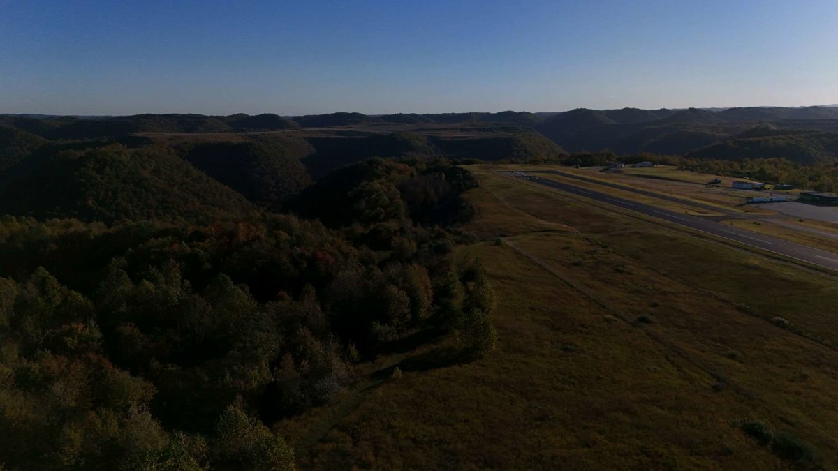 Drone 3d model of Marpat Aviation County Development Auth Aerial drone 3d model in Logan, Wv, US