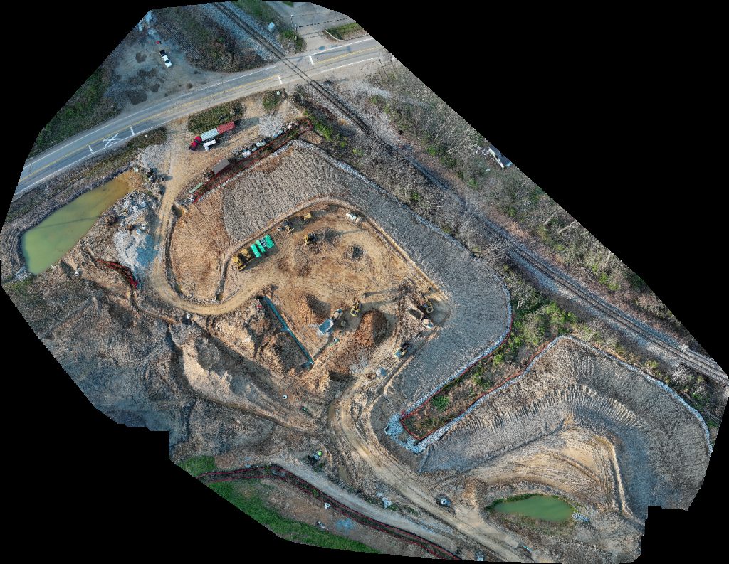 Drone map of Church of Christ United States Postal Service in drawdy falls Aerial drone map in Peytona, Wv, US